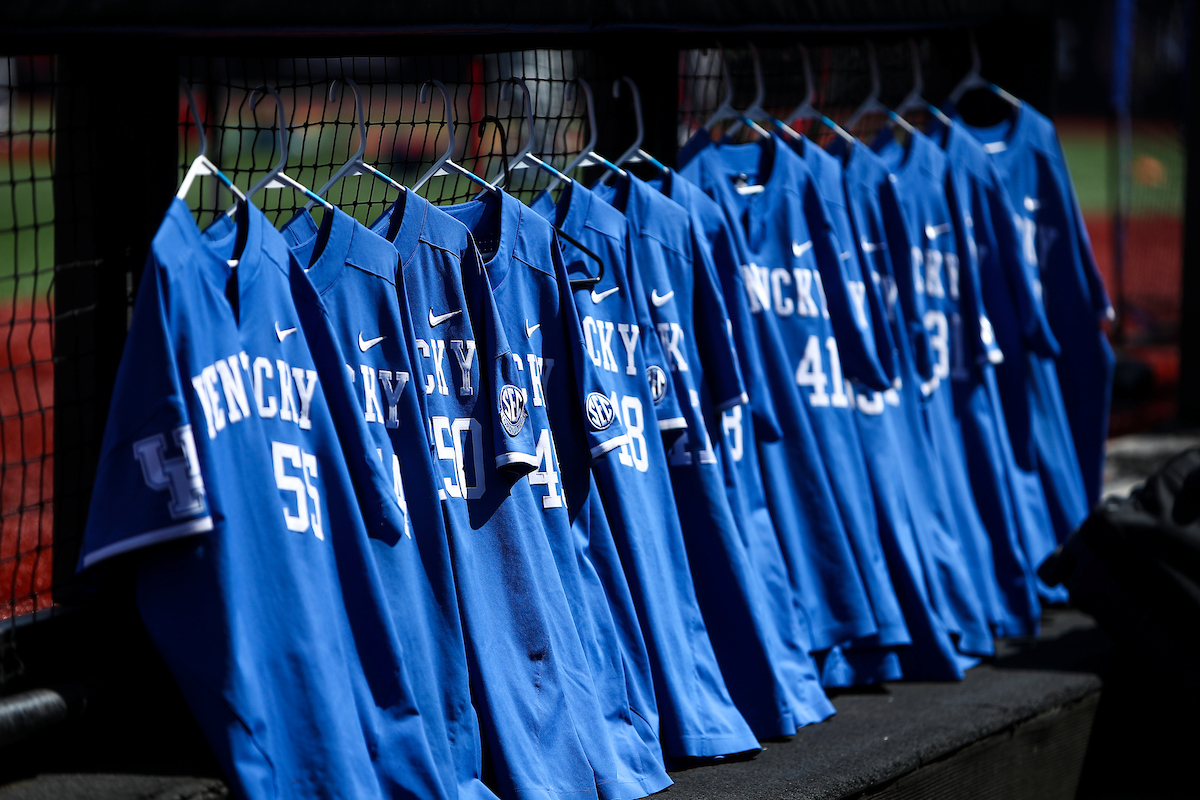 Jerseys.

Kentucky falls to Louisville 2-4.

Photo by Sarah Caputi | UK Athletics