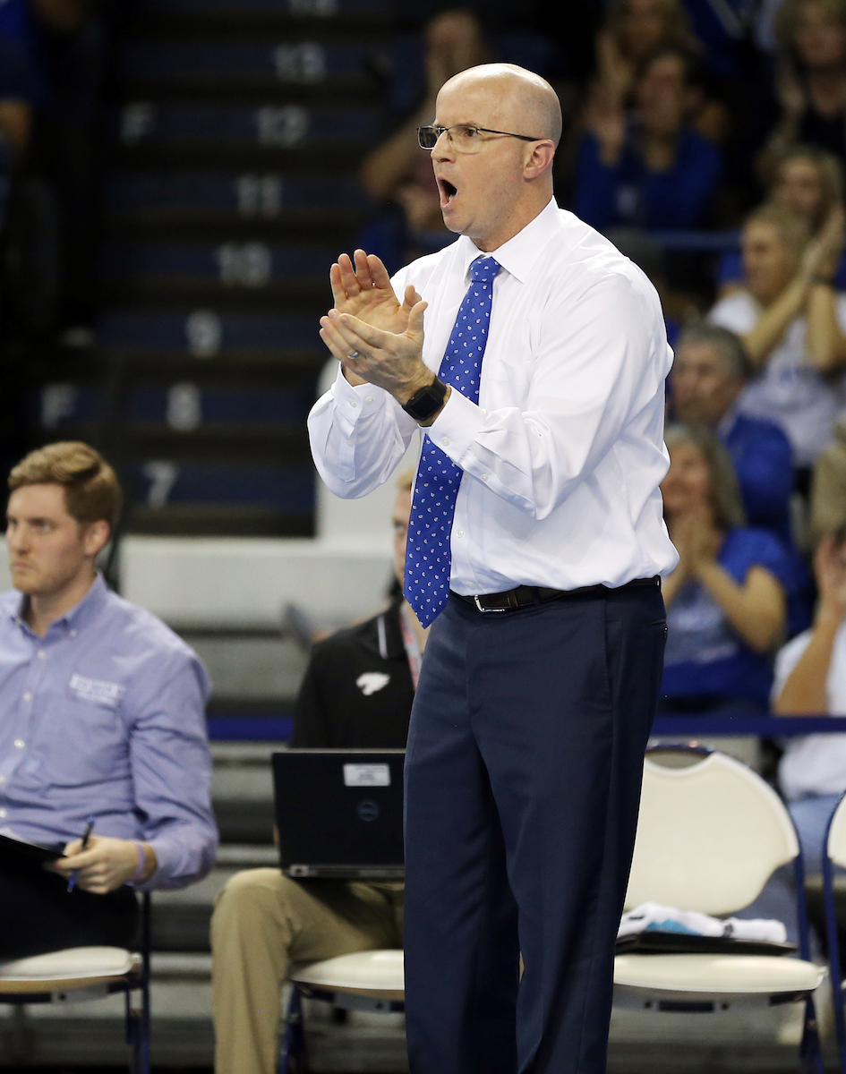 Craig Skinner

UK volleyball beats Purdue in the second round of the NCAA Tournament.  

Photo by Britney Howard  | UK Athletics