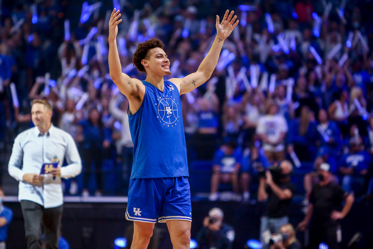 Kellan Grady.

Big Blue Madness.

Photo by Sarah Caputi | UK Athletics