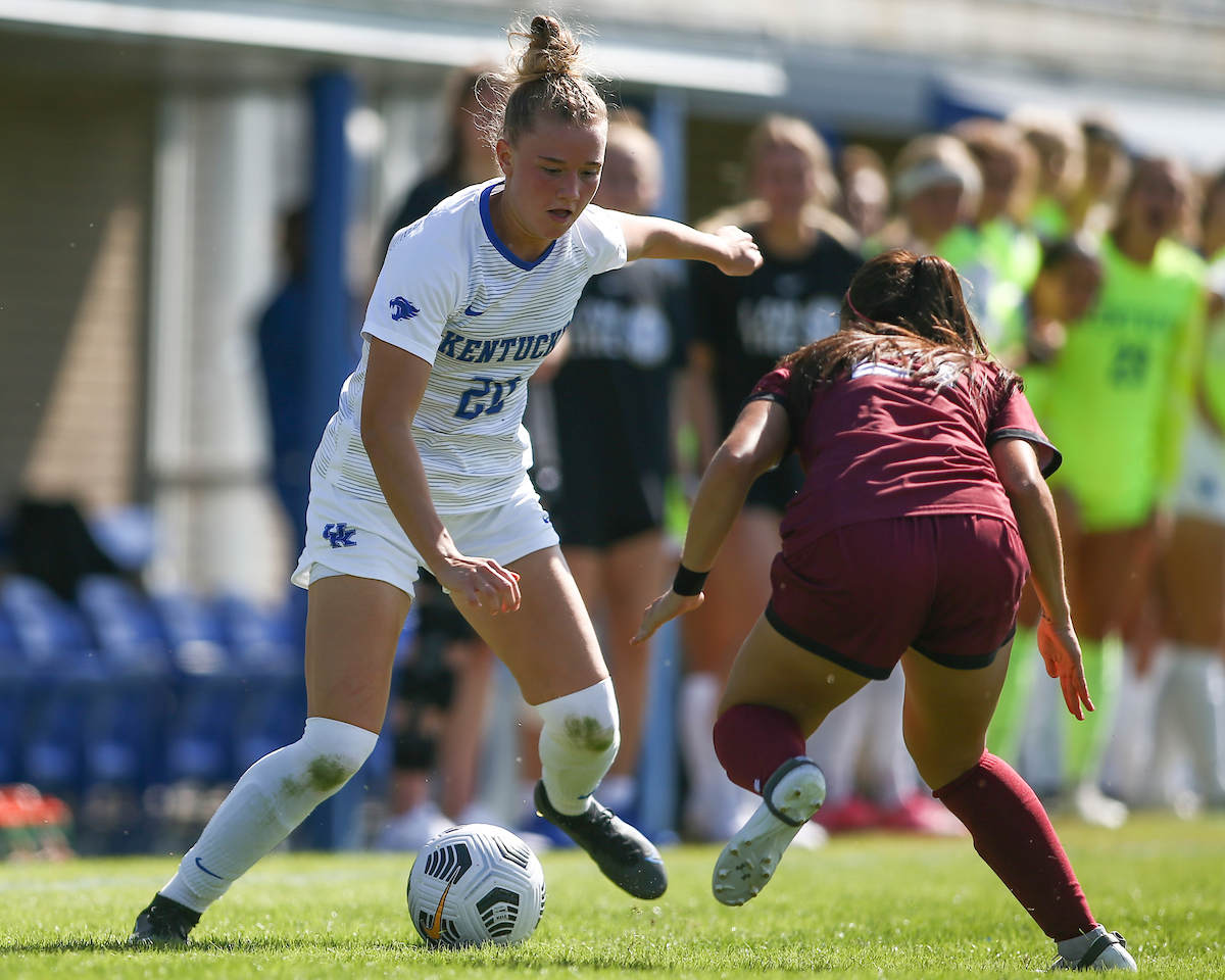 Ulfa Ulfarsdottir.

Kentucky falls to South Carolina 2-1.

Photo by Grace Bradley | UK Athletics