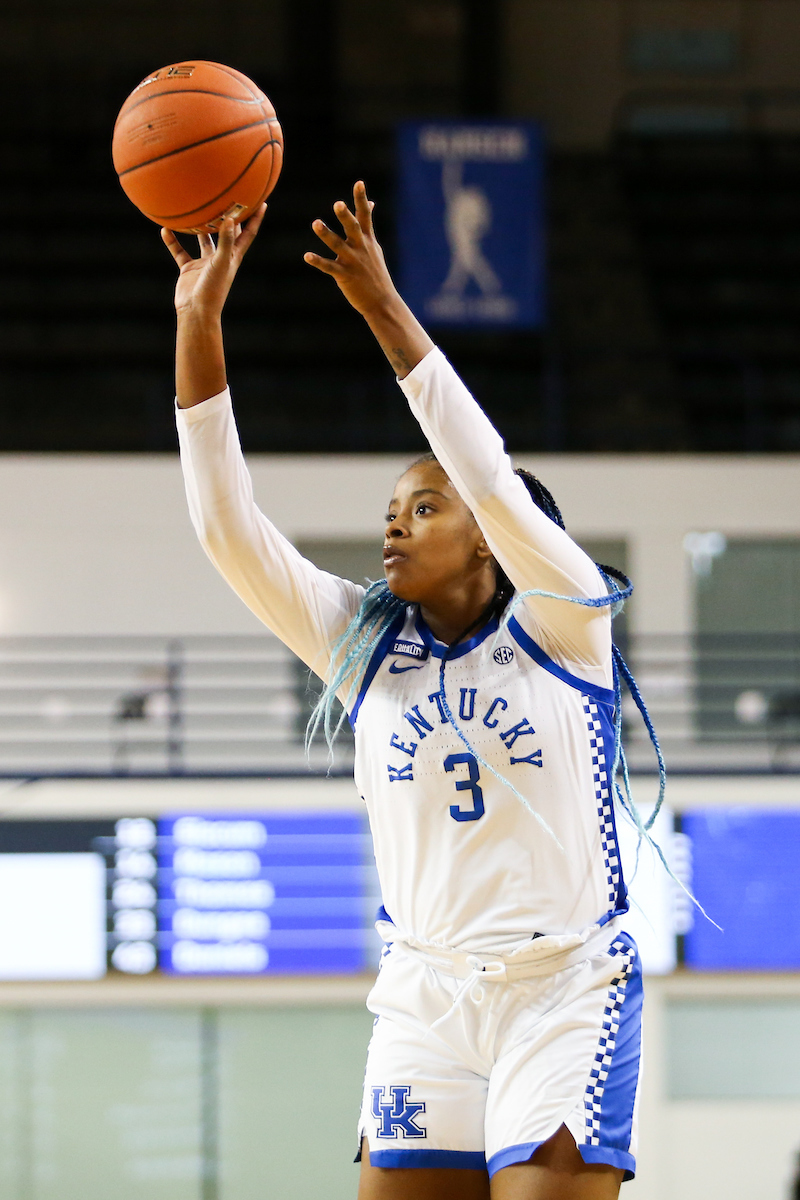 KeKe McKinney.

Kentucky beats Arkansas 75-64.

Photo by Hannah Phillips | UK Athletics