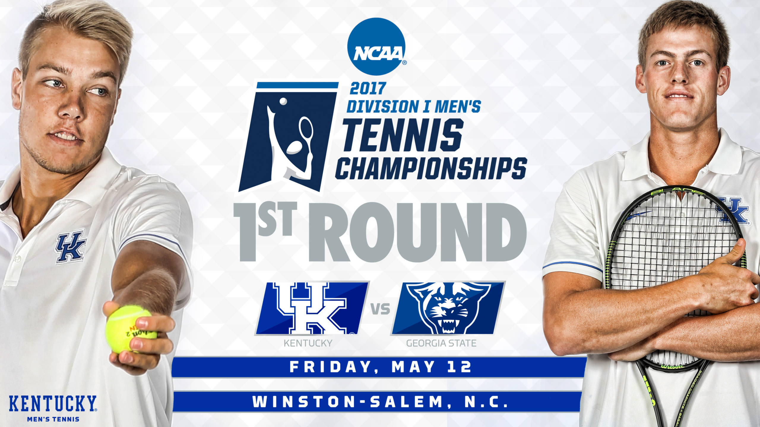 Kentucky Men’s Tennis to Face Georgia State in NCAA First Round