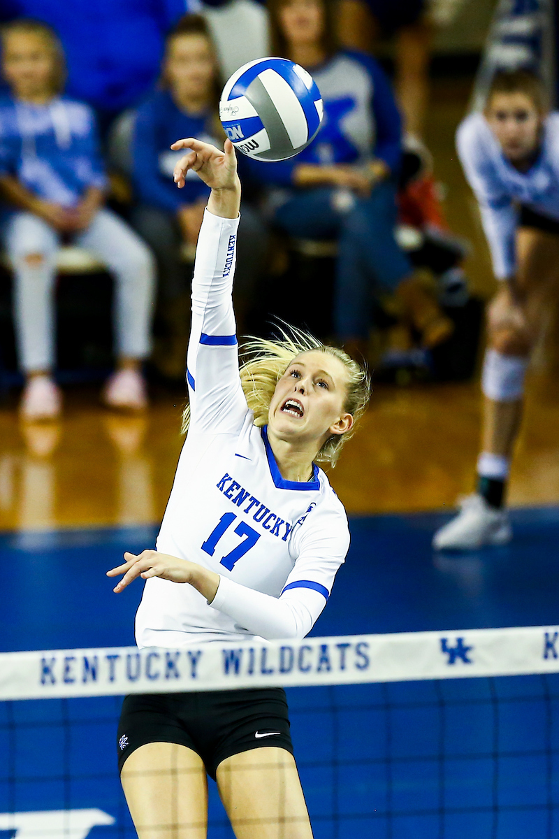 Alli Stumler.

Kentucky beat Ole Miss 3-0.

Photo by Hannah Phillips | UK Athletics