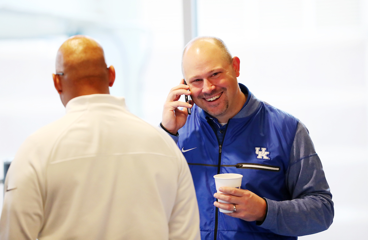 Coach House

Football National Signing Day. 

Photo by Britney Howard  | UK Athletics