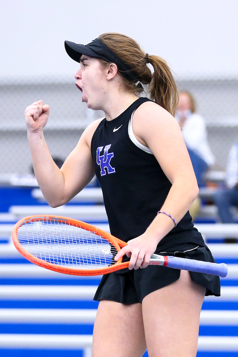 Florencia Urrutia.

Kentucky defeats Penn State 4-3.

Photo by Grace Bradley | UK Athletics