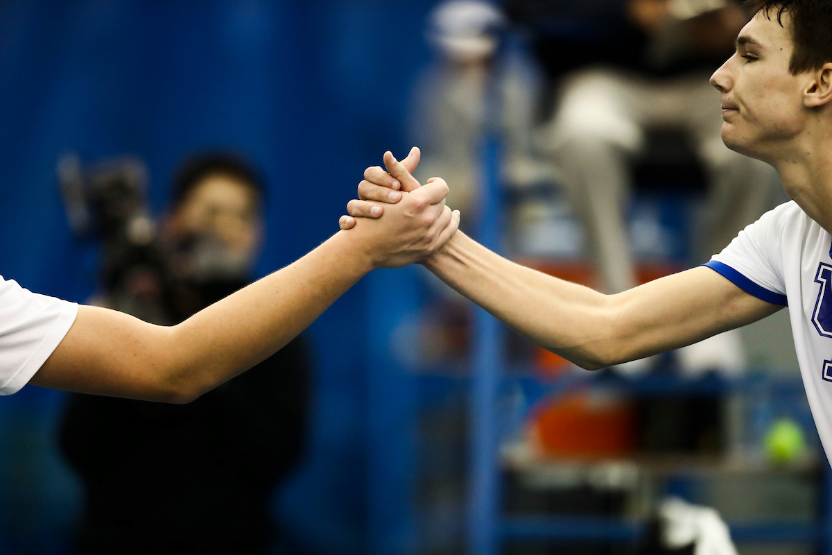 Cesar Bourgois.

Kentucky beat Memphis 4-1.

Photo by Chet White | UK Athletics