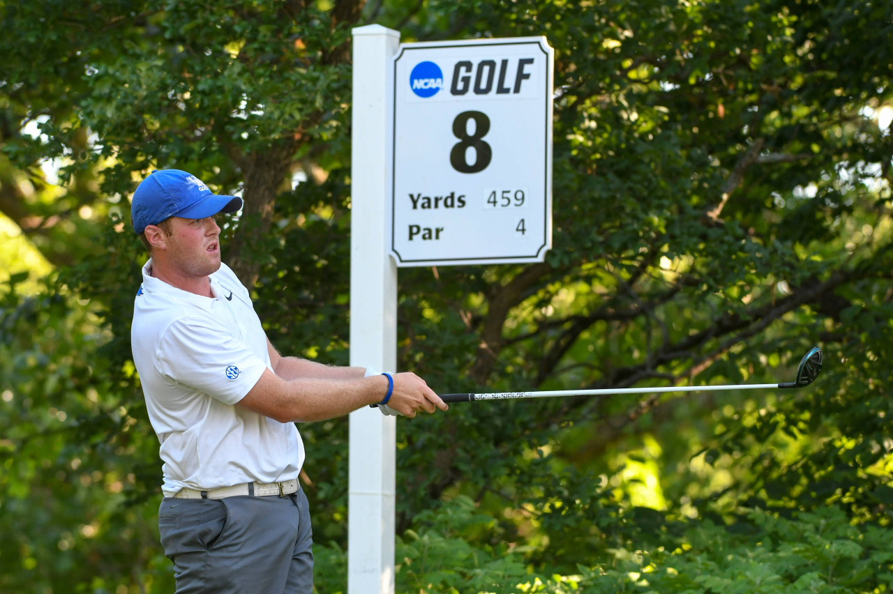 Fred Allen Meyer at the 2018 NCAA Men's Golf National Championship.