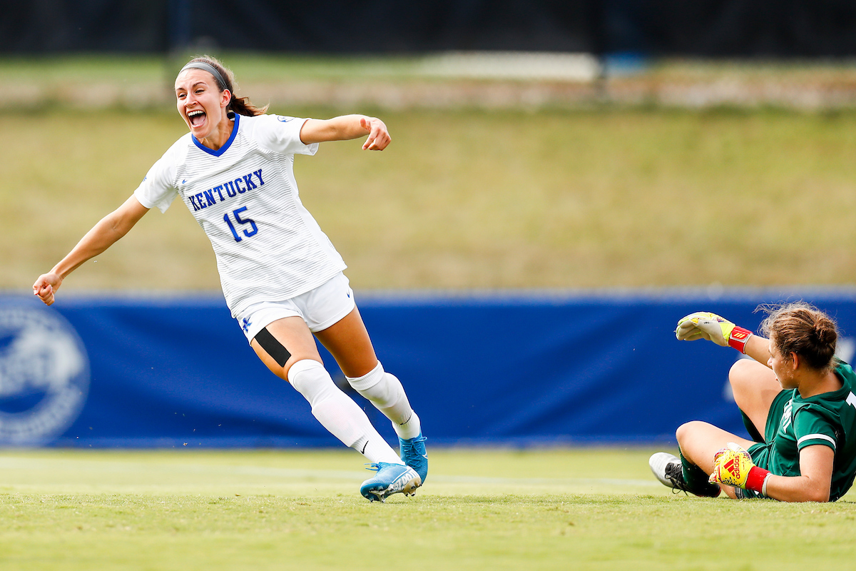 Gina Crosetti.

UK beat Miami (OH) 3-0 on Senior Day.

Photo by Chet White | UK Athletics