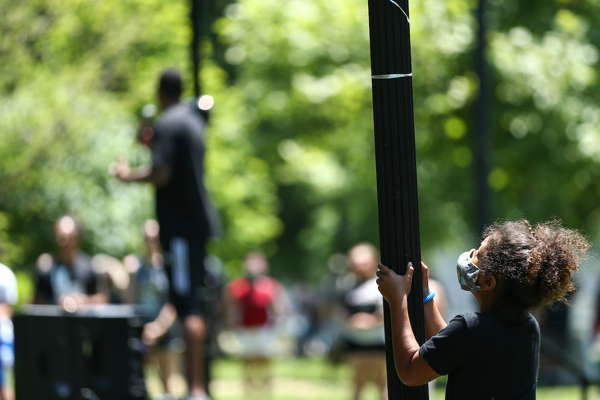 Walk Forward Lexington. 

Photo by Eddie Justice | UK Athletics
