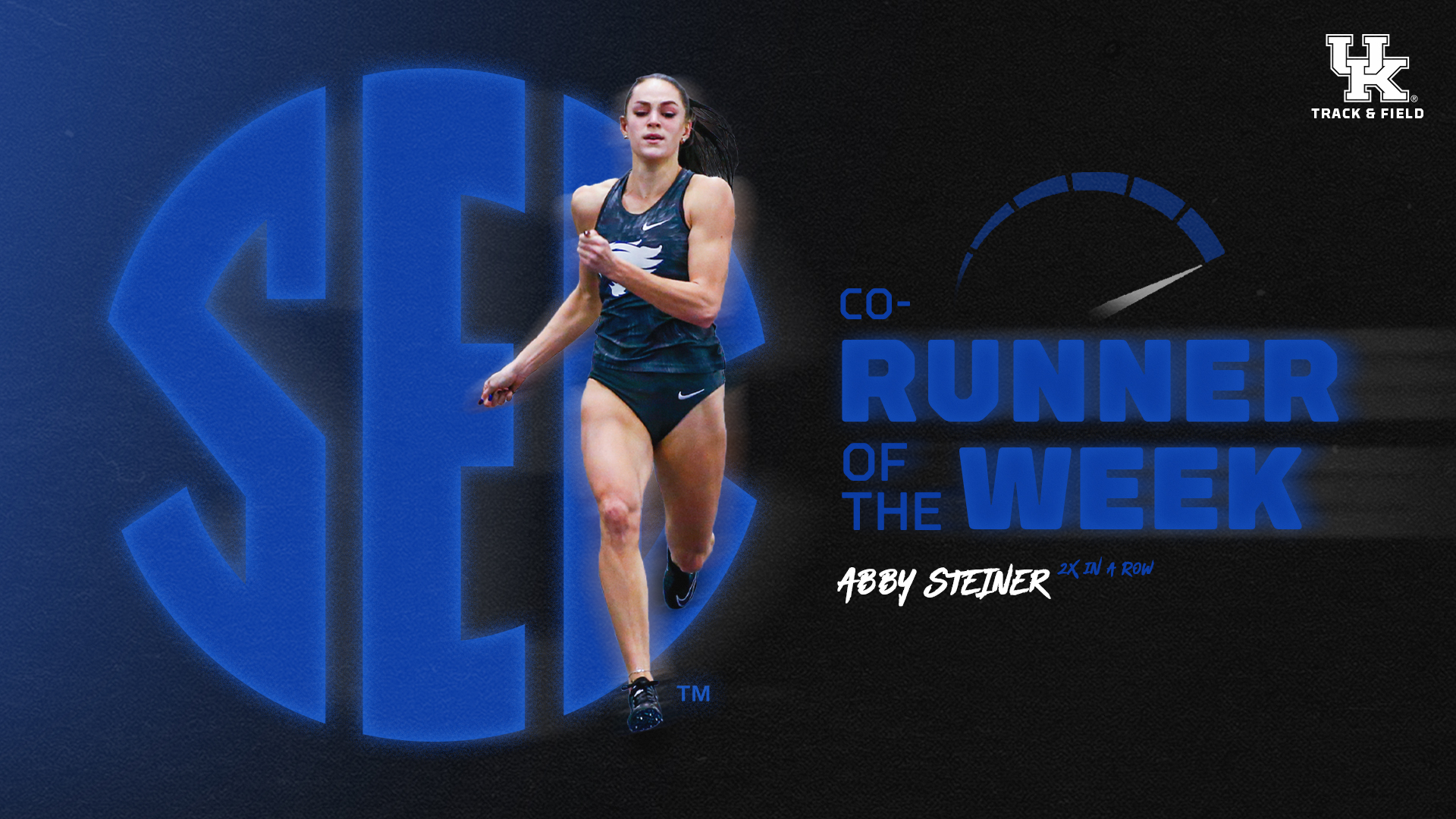 Abby Steiner Repeats as SEC Women’s Co-Runner of the Week