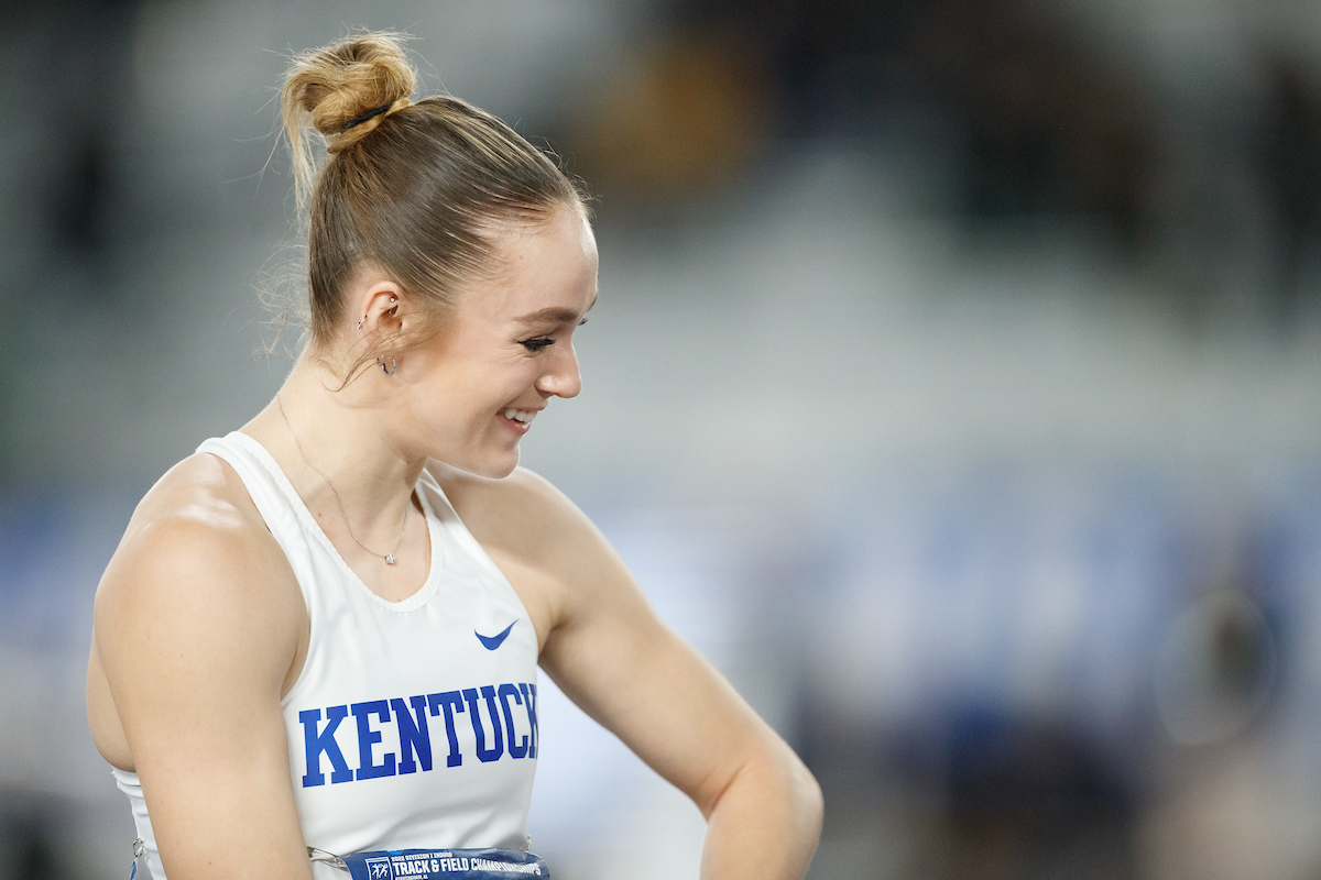 Abby Steiner.

Day 1 of NCAA Track and Field Championship.

Photo by Elliott Hess | UK Athletics