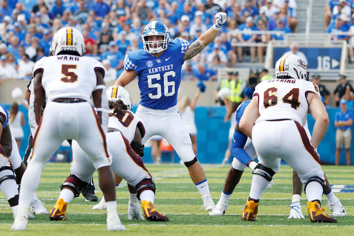 Kash Daniel.

Kentucky beats Central Michigan 35-20.


Photo by Chet White | UK Athletics