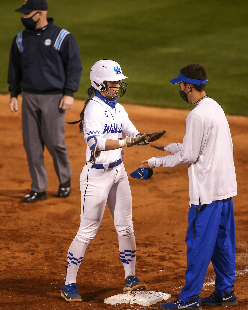 Kayla Kowalik.

Kentucky loses to Georgia, 5-2.

Photo by Grace Bradley | UK Athletics