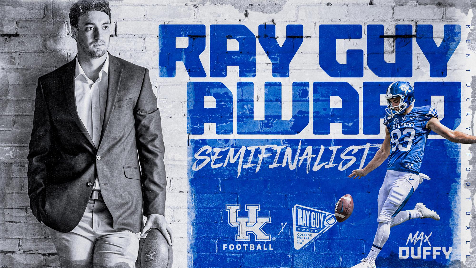 Max Duffy Named Ray Guy Award Semifinalist