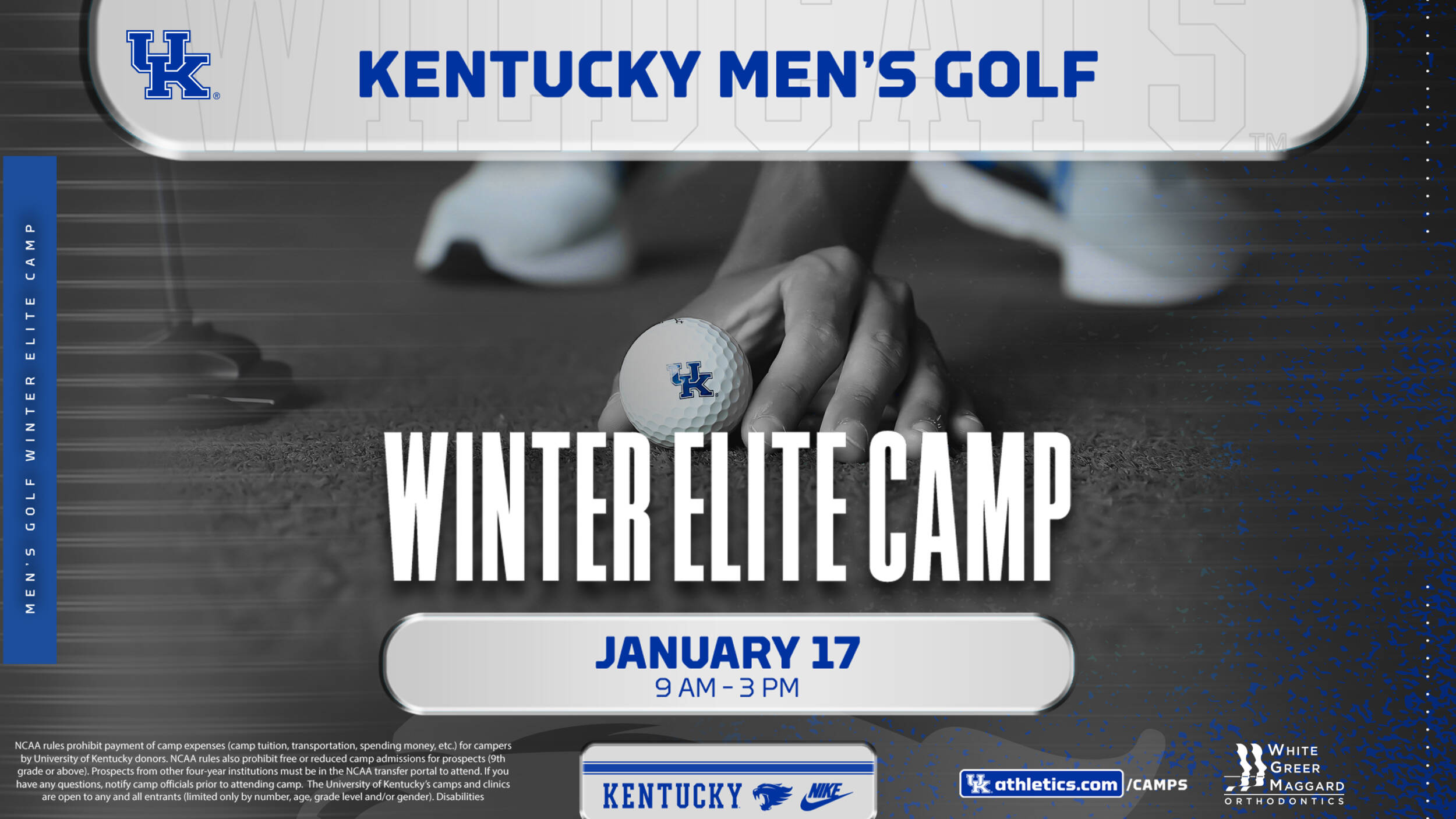 Kentucky Men's Golf Winter Elite One-Day Camp