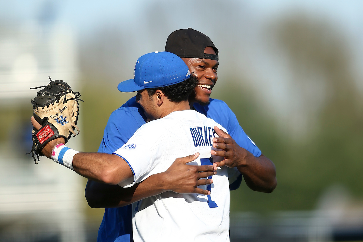Oscar Tshiebwe, Devin Burkes.

Kentucky loses to Vanderbilt 8-0.

Photo by Grace Bradley | UK Athletics