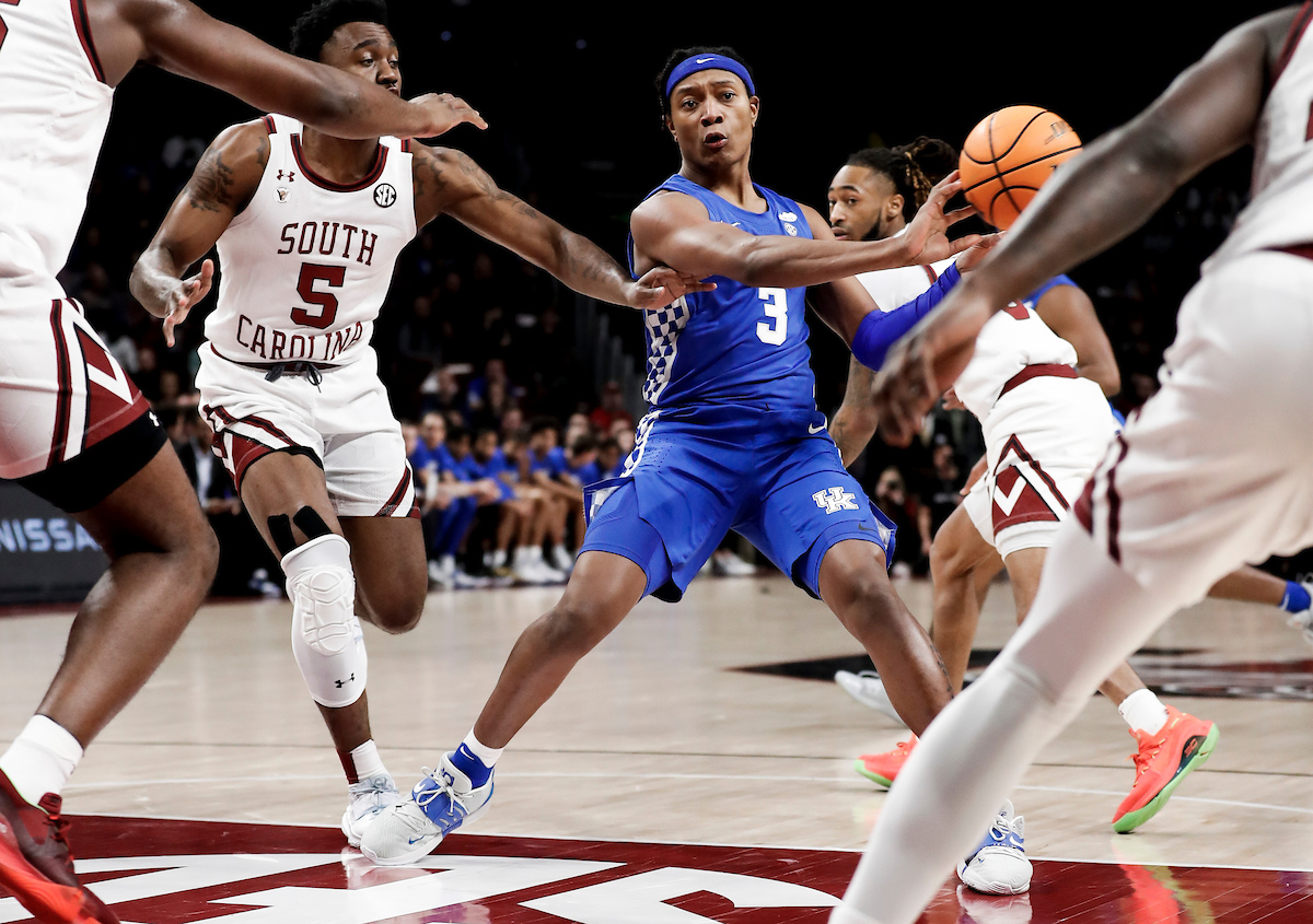 TyTy Washington Jr.

Kentucky beat South Carolina 86-76.

Photos by Chet White | UK Athletics