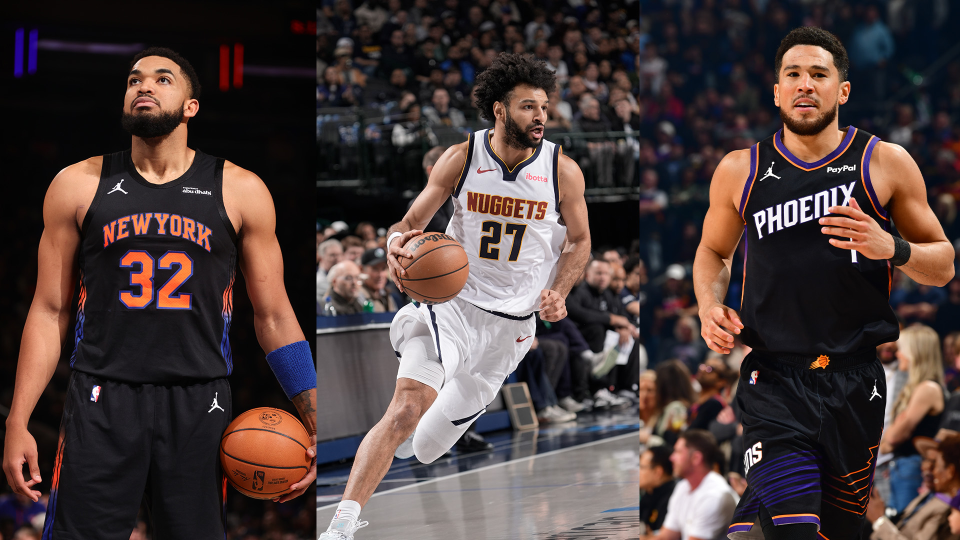Devin Booker, Jamal Murray, Karl-Anthony Towns Receive NBA All-Star Bids
