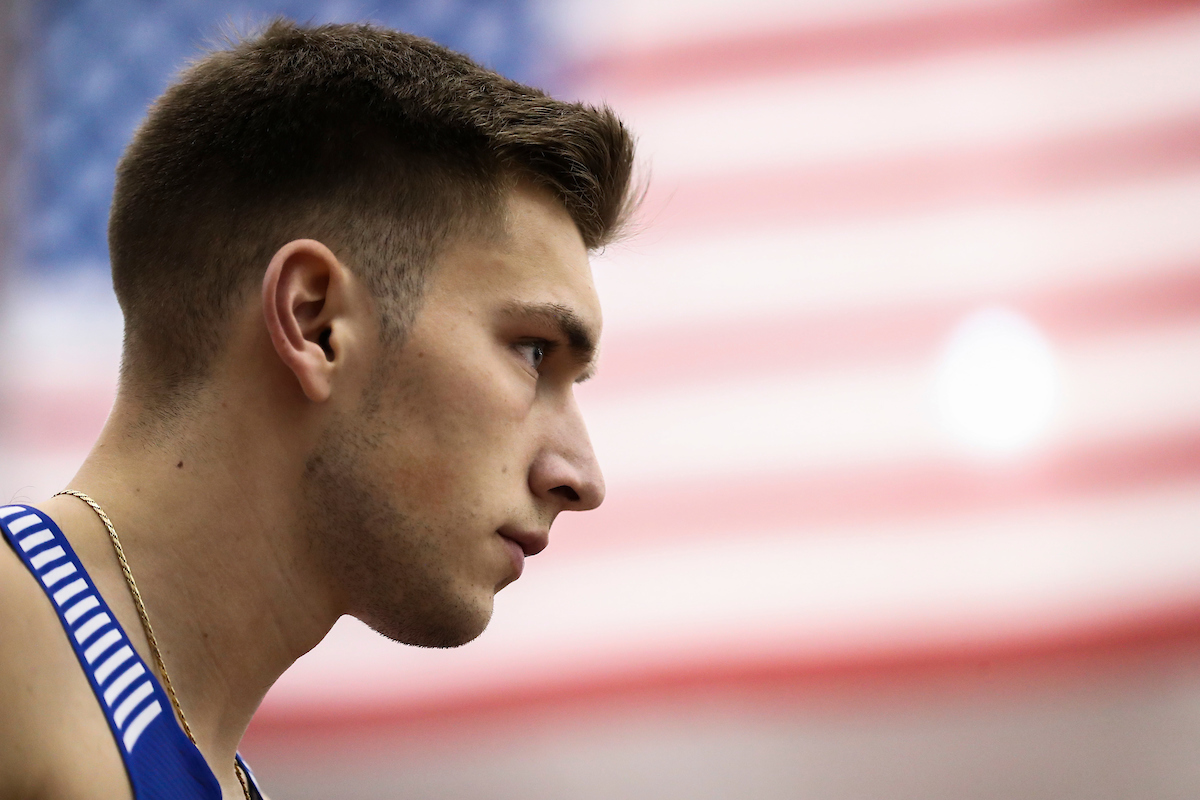 Brennan Fields.

2020 SEC Indoors day two.

Photo by Chet White | UK Athletics