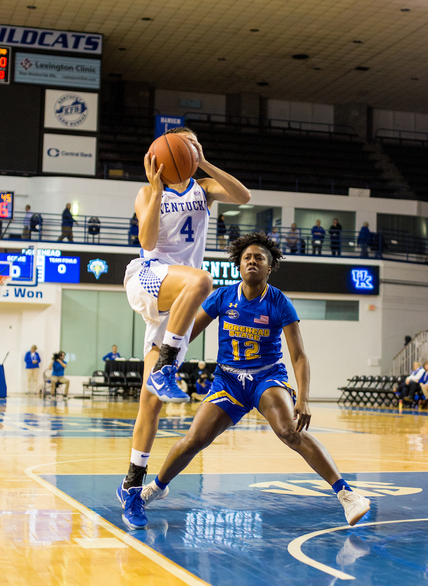 Maci Morris

UK women's basketball beats Morehead State. 

Photo by Maddie Baker  | UK Athletics