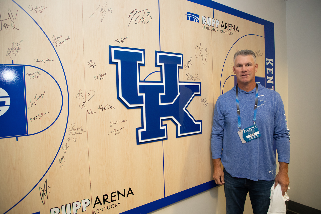 Deron Feldhouse

Men's Basketball Reunion Weekend.  Photo by Mark Mahan