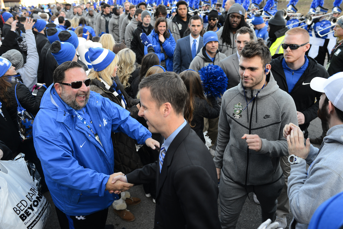 The University of Kentucky football team falls to Northwestern 23-24 in the Music City Bowl on Friday, December 29, 2017, at Nissan Field in Nashville, Tn.