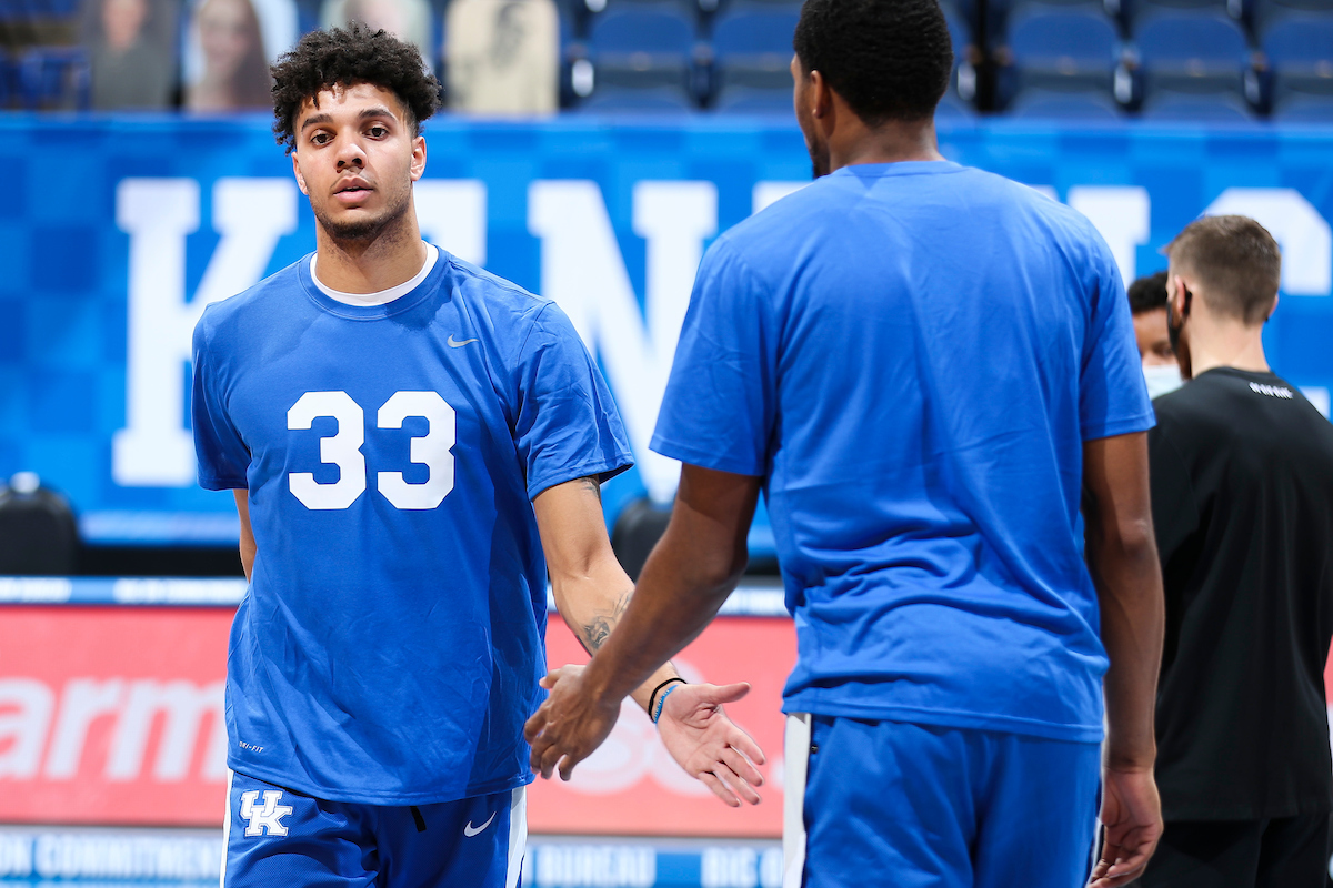 Dontaie Allen. Keion Brooks Jr. 

Kentucky loses to Alabama, 85-65.

Photo by Chet White | UK Athletics