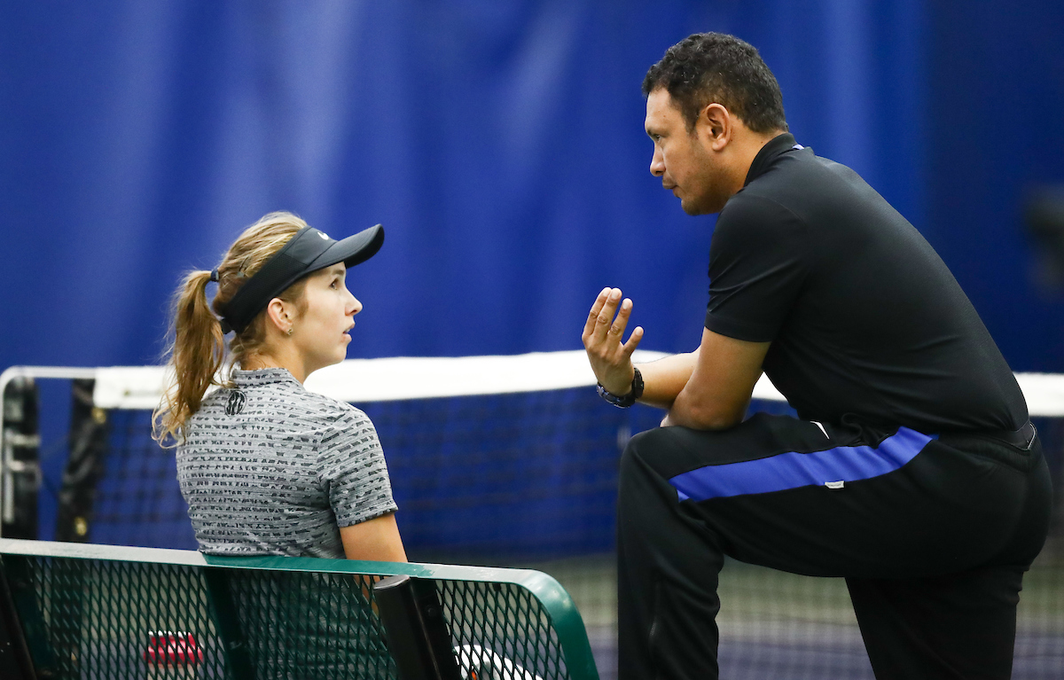 JUSTINA MIKULSKYTE.

The University of Kentucky women's tennis team host Marshall. 


Photo by Elliott Hess | UK Athletics