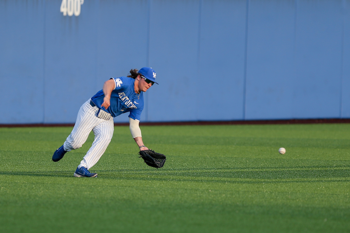 Austin Schultz.

Kentucky beats EKU 7 - 6.

Photo by Sarah Caputi | UK Athletics