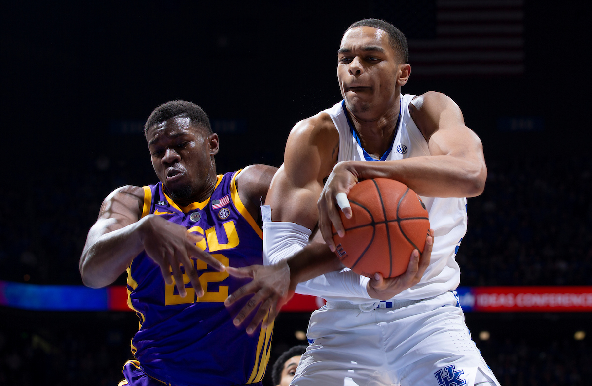 PJ Washington. 

UK falls to LSU 73-71.


Photo By Barry Westerman | UK Athletics