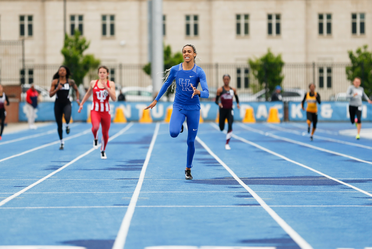 Chloe Abbott.

UK Track and Field Senior Day

Photo by Isaac Janssen | UK Athletics
