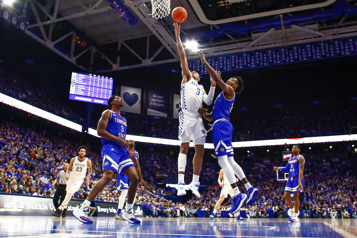 Keldon Johnson.

Kentucky beat Tennessee State 77-62.

Photo by Chet White | UK Athletics