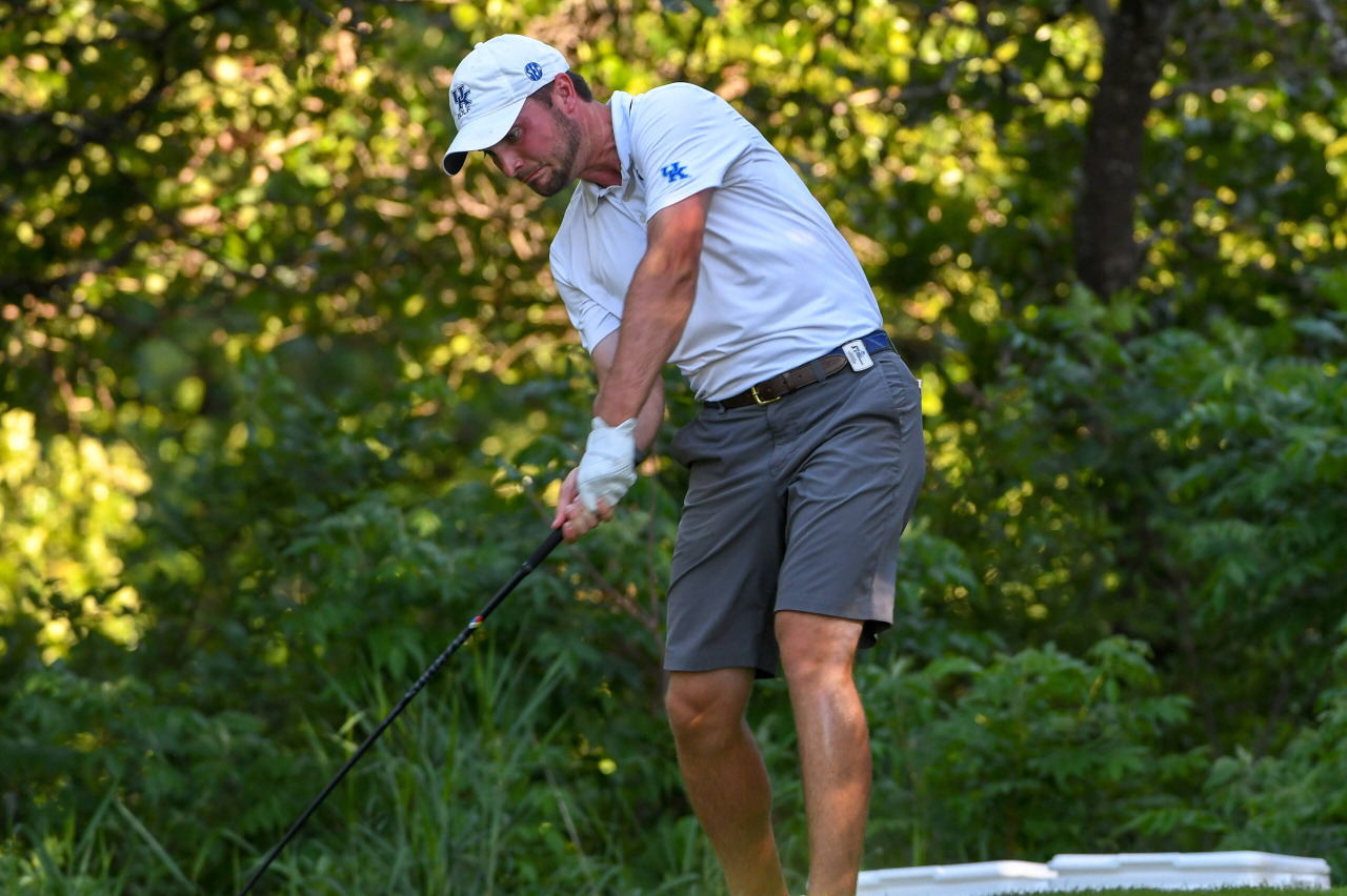 Chip McDaniel at the 2018 NCAA Men's Golf National Championship.