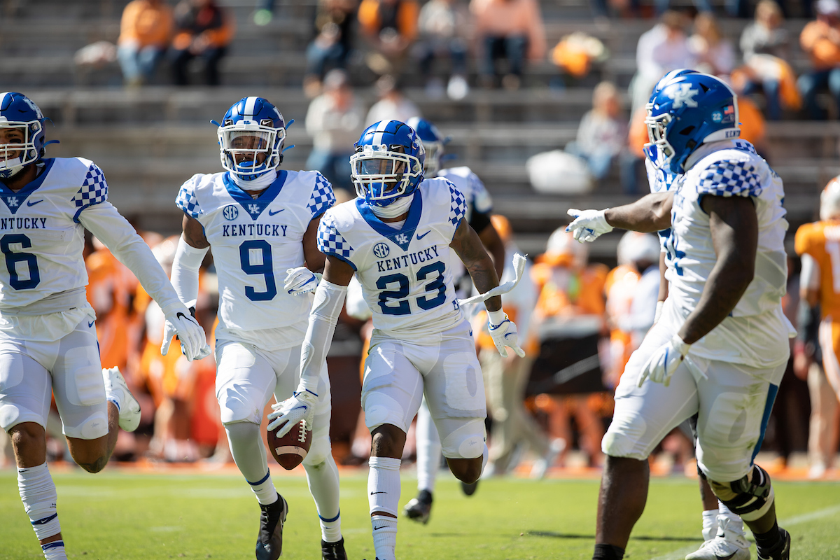Tyrell Ajian

UK defeats Tennessee 34-7

Photo By Jacob Noger | UK Football