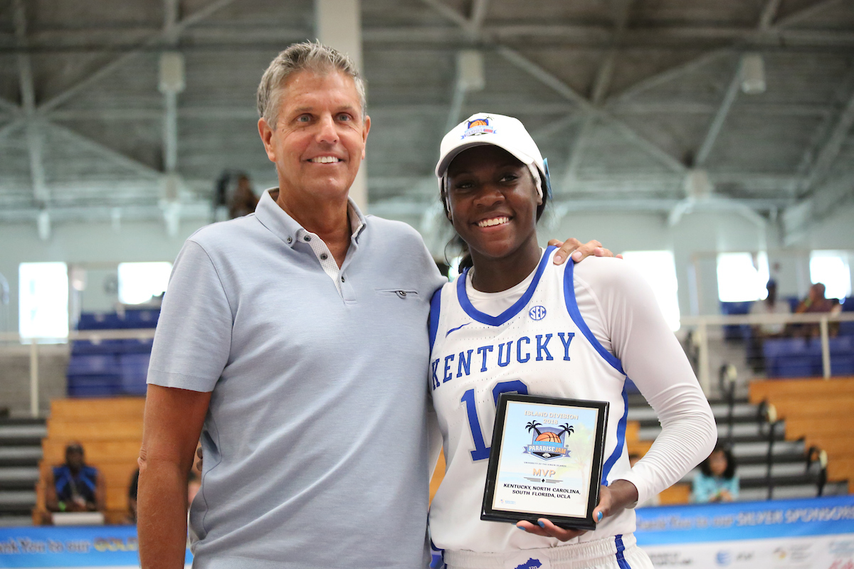 Game Three - Kentucky vs. UNC

The women's basketball team travels to Saint Thomas to compete in the 2018 Paradise Jam Tournament from November 22nd-24th at the University of the Virgin Islands.

Photos by Noah J. Richter | UK Athletics