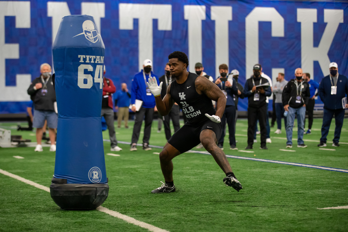 2021 Kentucky Football Pro Day

Photo by Jacob Noger | UK Football