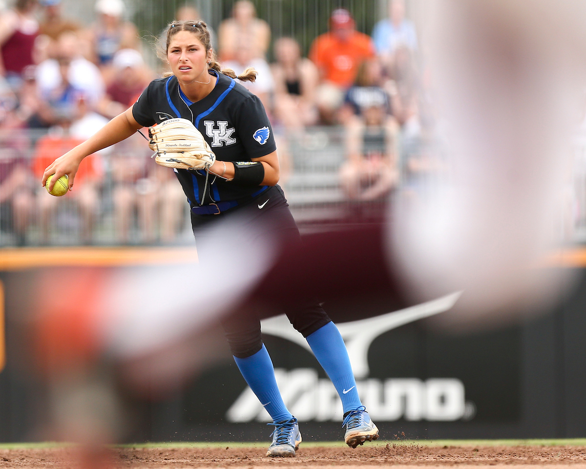 Miranda Stoddard.

Kentucky defeats Virginia Tech 5-4.

Photo by Grace Bradley | UK Athletics