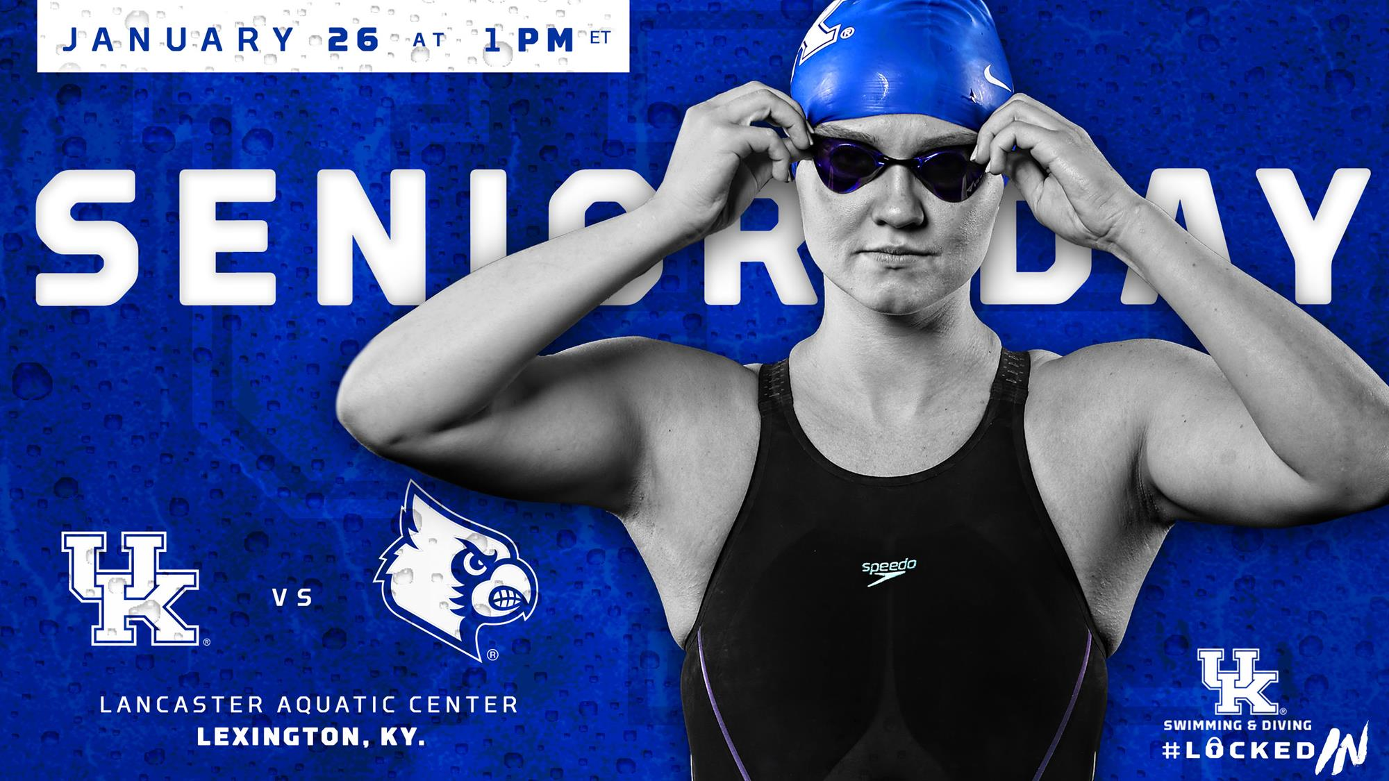 Kentucky Swimming & Diving Hosts Louisville for Senior Day Saturday