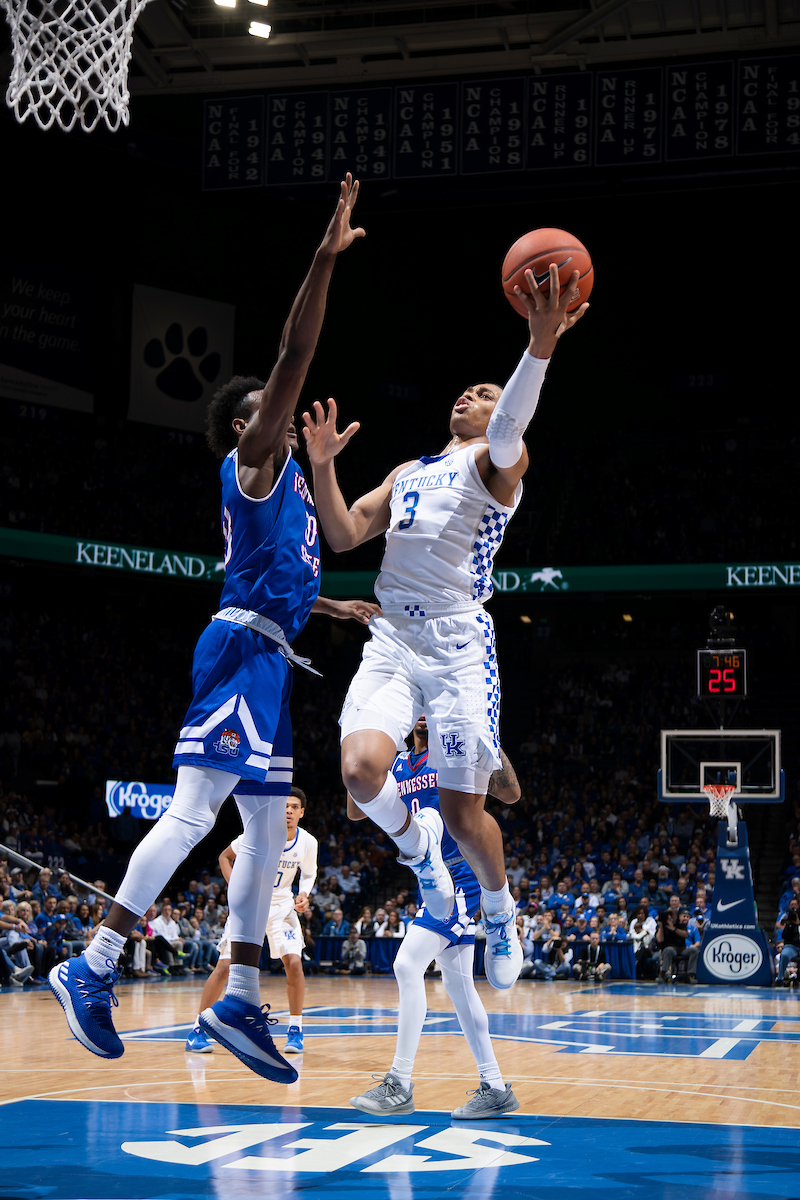 Keldon Johnson.

Kentucky beat Tennessee State 77-62.

Photo by Chet White | UK Athletics