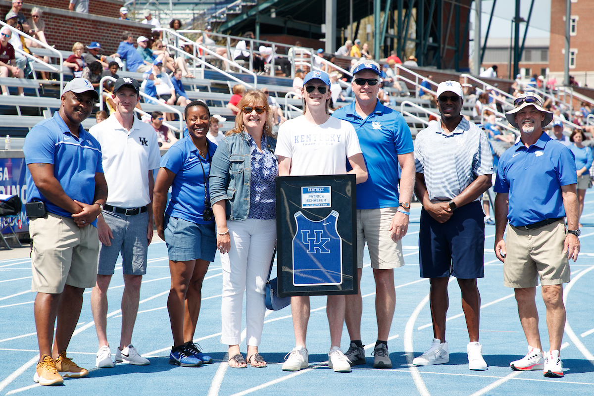 Patrick Schaefer.

Day two of the Kentucky Invitational. Senior Day.

Elliott Hess | UK Athletics