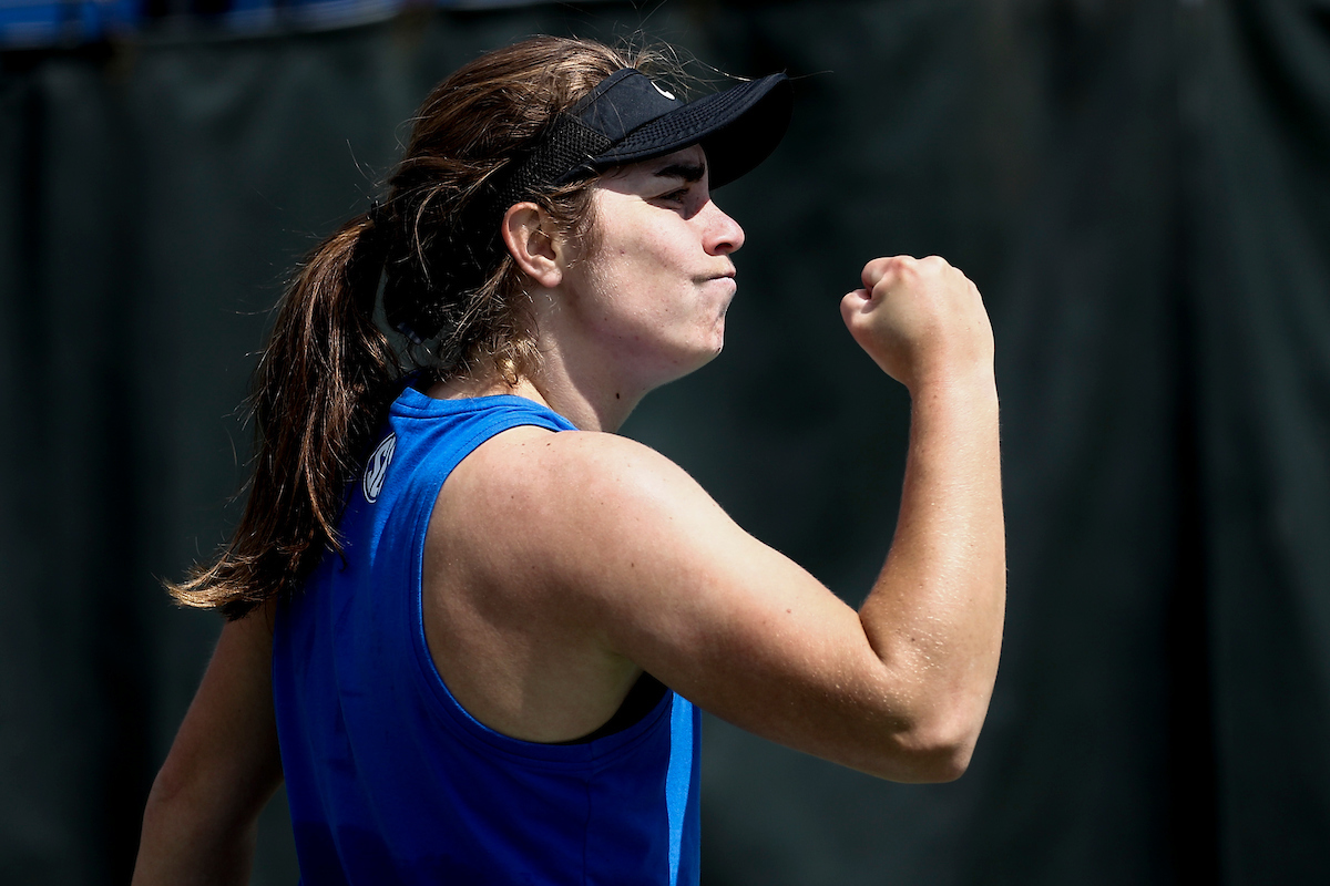 Flor Urrutia.

Kentucky loses to South Carolina 4-2.

Photos by Chet White | UK Athletics