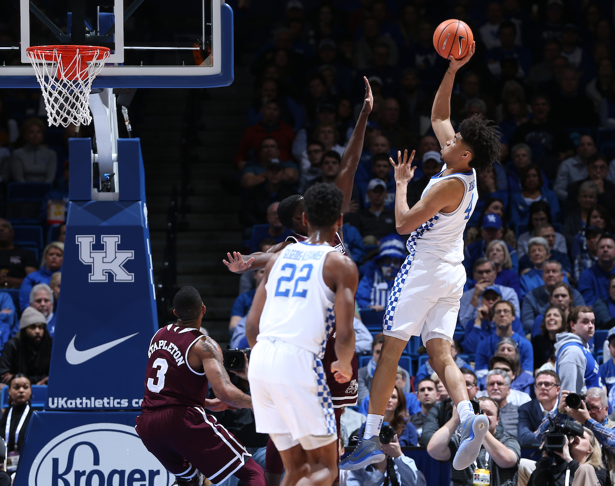 Nick Richards

The University of Kentucky men's basketball team defeats Mississippi State 78-65 on Tuesday, January 23, 2017, in Lexington's Rupp Arena.


Photo By Barry Westerman | UK Athletics