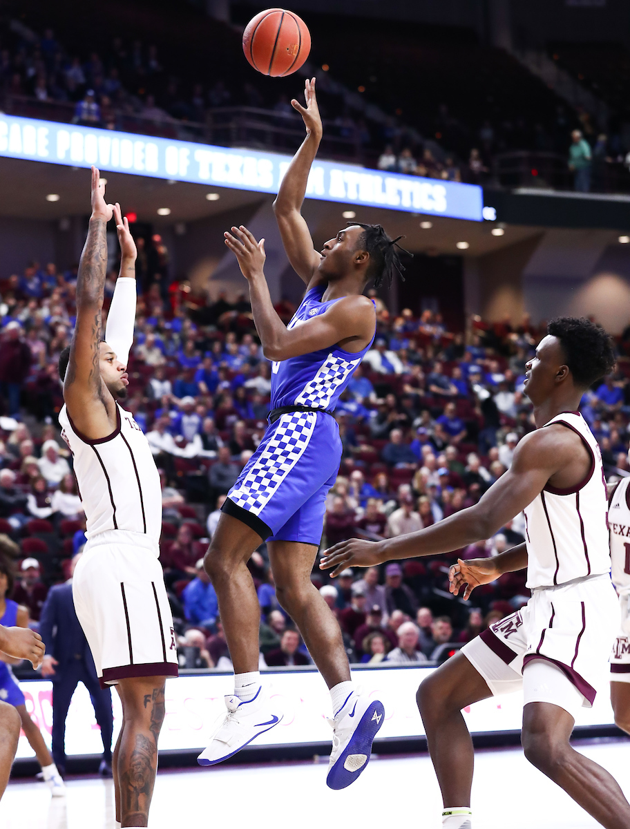 Immanuel Quickley.

Kentucky beat Texas A&M 69-60.

Photo by Elliott Hess | UK Athletics
