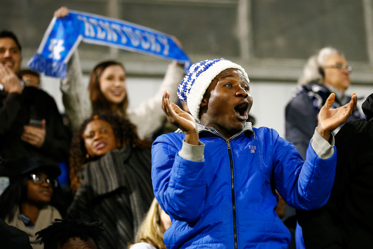 Fans.

Men's soccer beat Lipscomb 2-1.

Photo by Chet White | UK Athletics