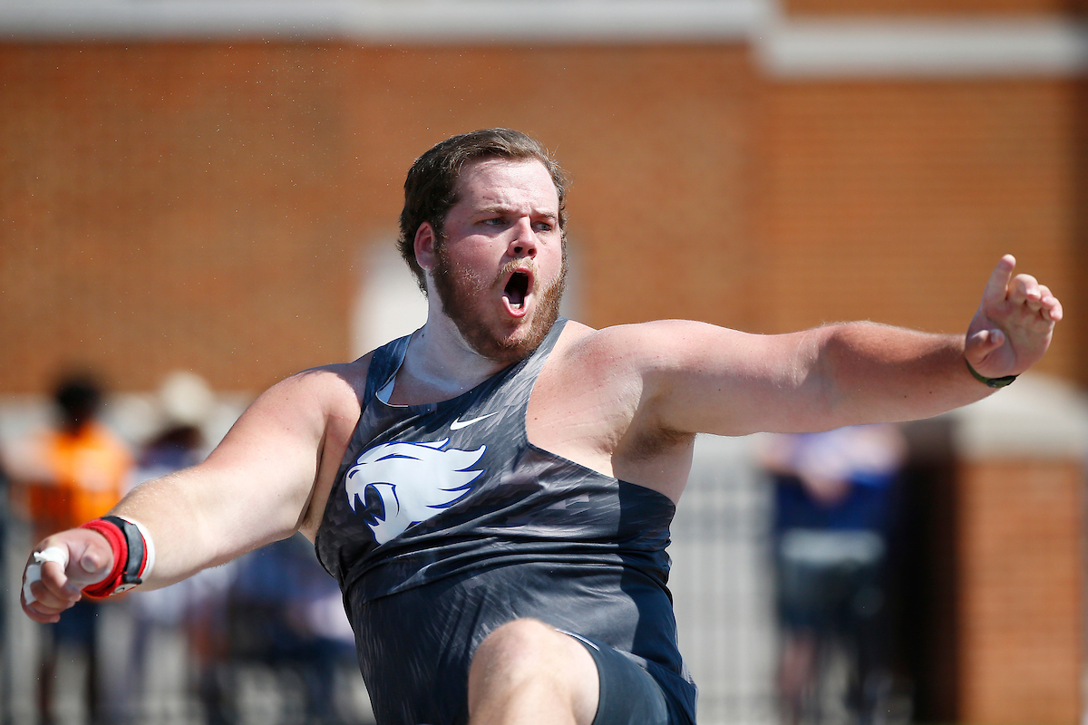 Nikolas Huffman.

Day two of the 2018 SEC Outdoor Track and Field Championships on Saturday, May 12, 2018, at Tom Black Track in Knoxville, TN.

Photo by Chet White | UK Athletics