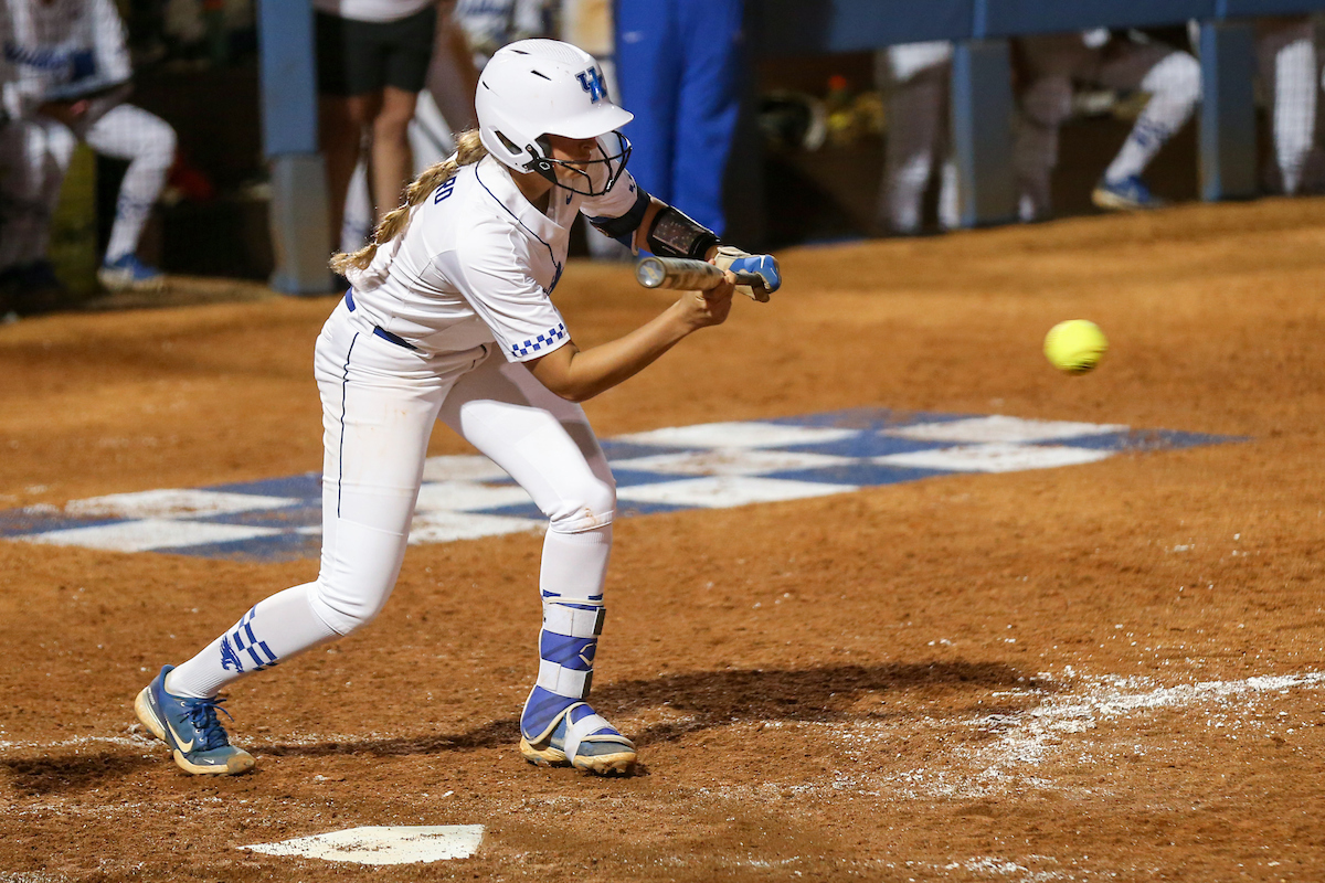 Miranda Stoddard.

Kentucky loses to Georgia 5 - 2.

Photo by Sarah Caputi | UK Athletics