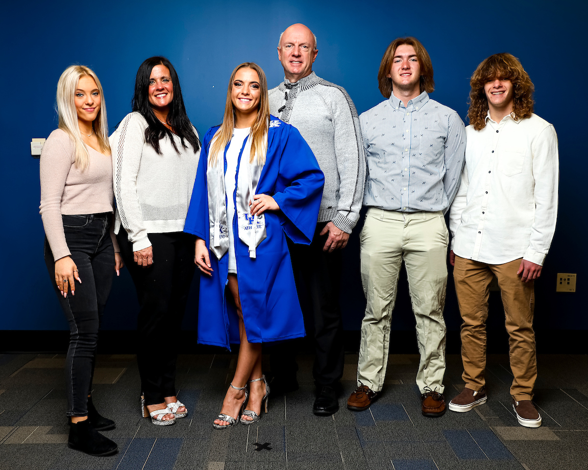 Josie Angeny.

December 2021 Graduation Photos.

Photo by Eddie Justice | UK Athletics