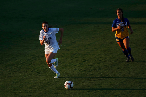 Eva Mitchell.

The Kentucky women's soccer team beat Morehead State 2-1.

Photo by Chet White | UK Athletics