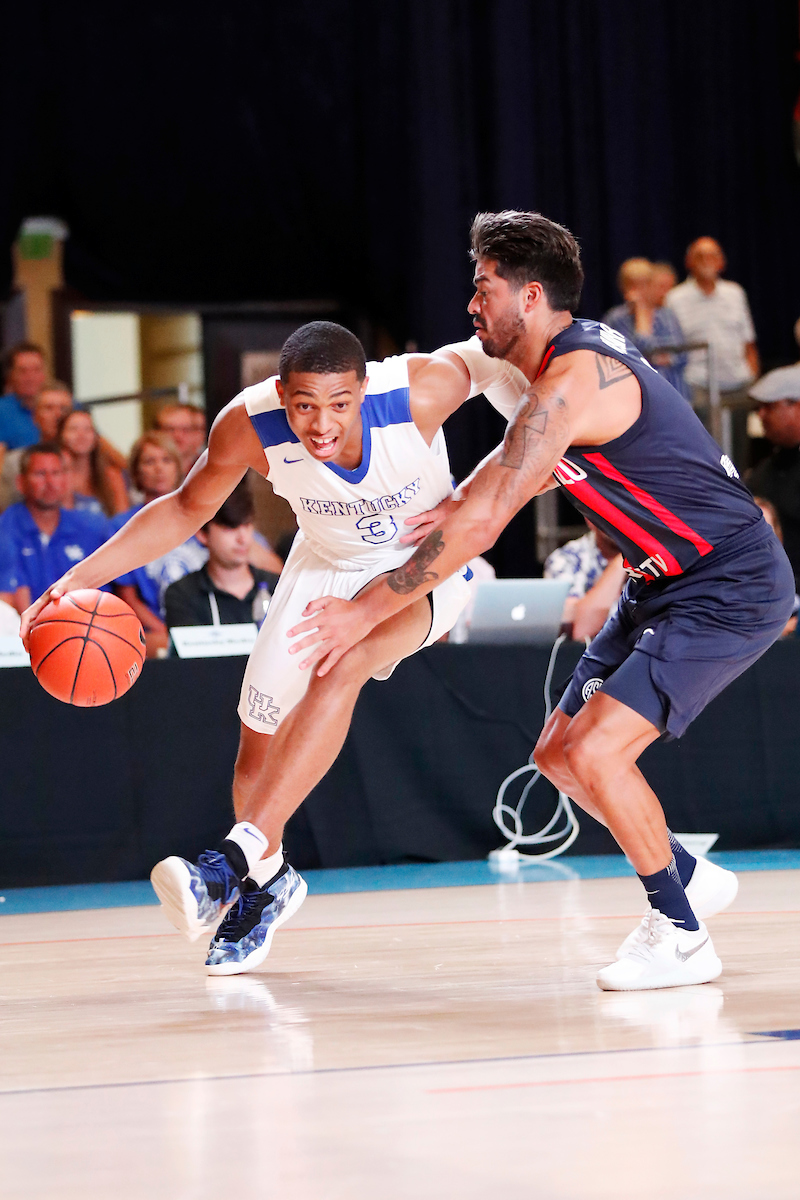 Keldon Johnson.

The University of Kentucky men's basketball team beat San Lorenzo de Almagro 91-68 at the Atlantis Imperial Arena in Paradise Island, Bahamas, on Thursday, August 9, 2018.

Photo by Chet White | UK Athletics