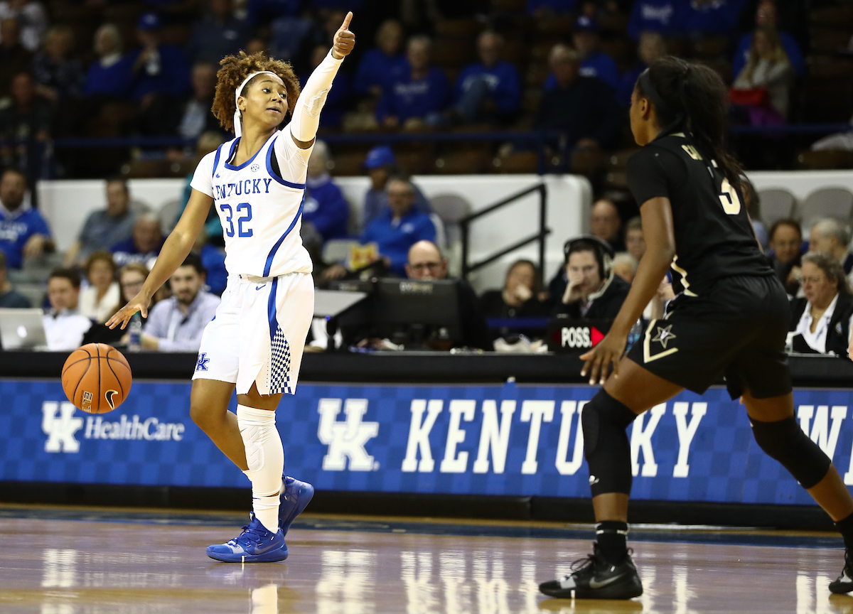 JAIDA ROPER.

Kentucky women's basketball beats Vandy, 77-55.

Photo by Elliott Hess | UK Athletics